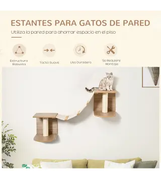 Estantes de Pared para Gatos
