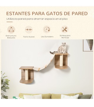 Estantes de Pared para Gatos