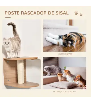 Estantes de Pared para Gatos