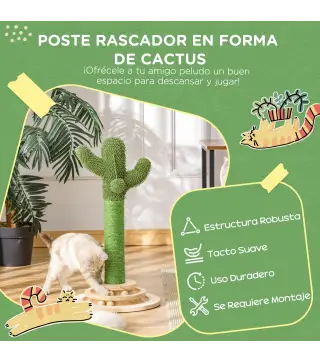 Poste Rascador para Gatos