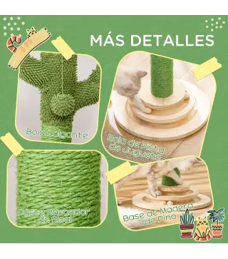 Poste Rascador para Gatos