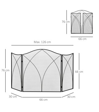 Salvachispas Plegable