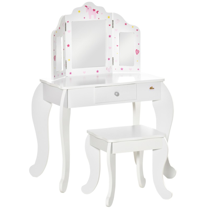 Tocador de Madera Infantil Tocador de Madera Infantil