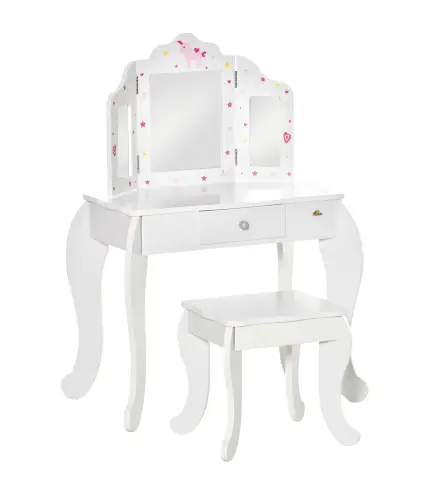 Tocador de Madera Infantil