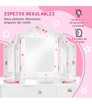 Tocador de Madera Infantil
