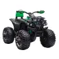 Quad Eléctrico para Niños 12V, Quad para Niños de 3–5 Años con 2 Motores, Velocidad 3–8 km/h, Música, Faros LED, MP3, USB, Tarje
