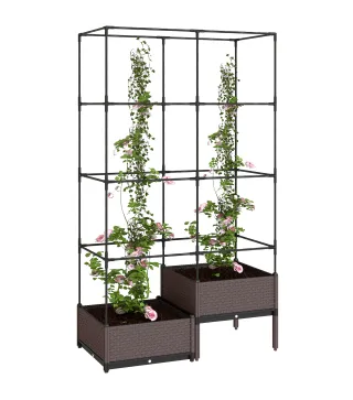 Jardinera con Enrejado