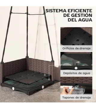 Jardinera con Enrejado