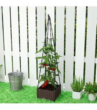 Jardinera con Enrejado