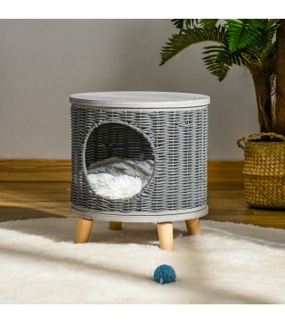 Cueva para Gatos de Ratán