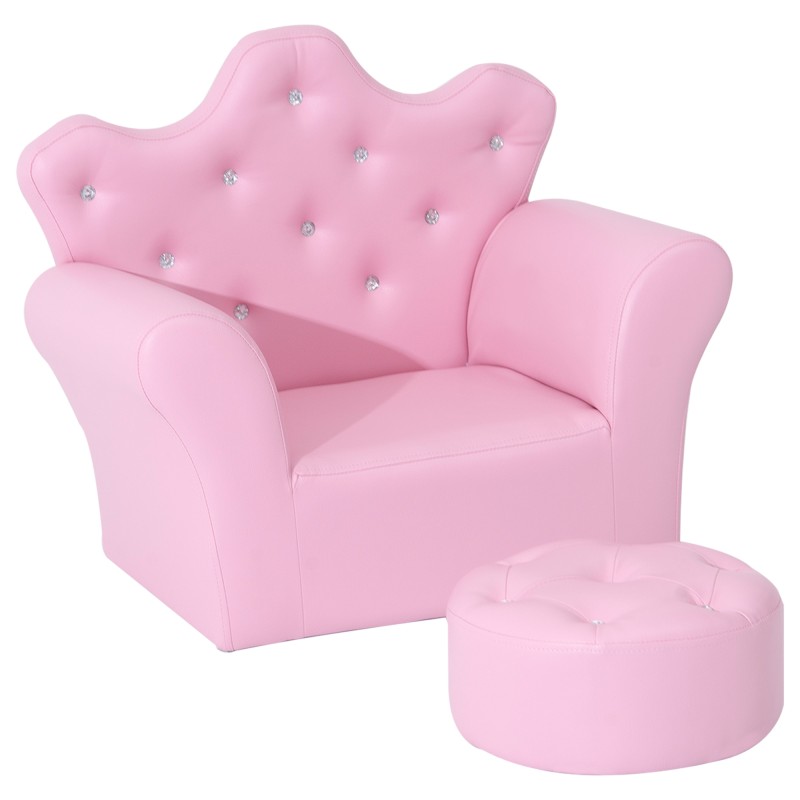 Sofá para Niños con Taburete Sofá para Niños con Taburete