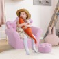 Sofá para Niños con Taburete Sofá para Niños con Taburete