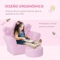 Sofá para Niños con Taburete Sofá para Niños con Taburete