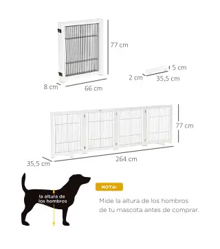 Barrera de Seguridad para Perros