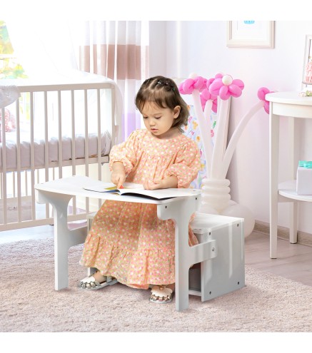 2 en 1 Banco de Madera Infantil