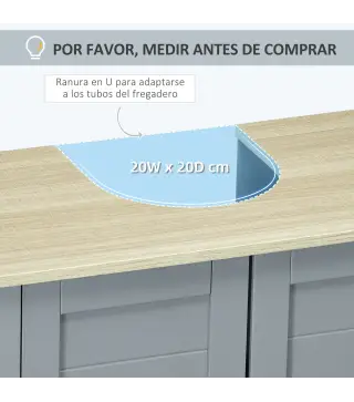 Armario para Debajo de Lavabo