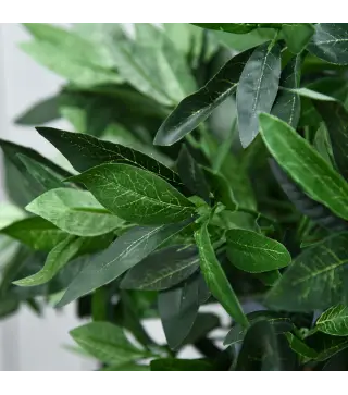 Juego 2 Árboles de Laurel Artificiales