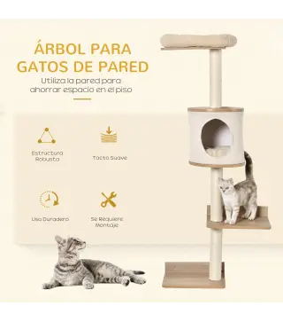 Árbol para Gatos de Pared