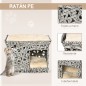 Cesta de Ratán para Gatos Cesta de Ratán para Gatos