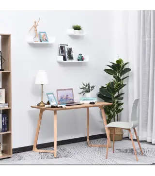 Juego de 3 Estantes de Pared