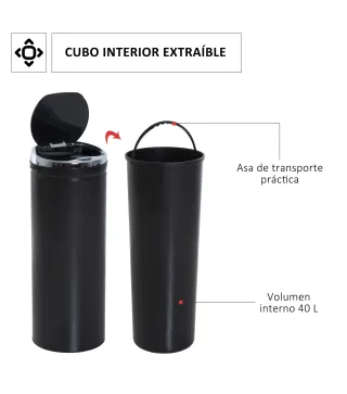 Cubo Basura Automático