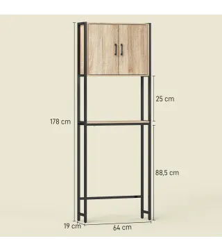 Mueble sobre Inodoro