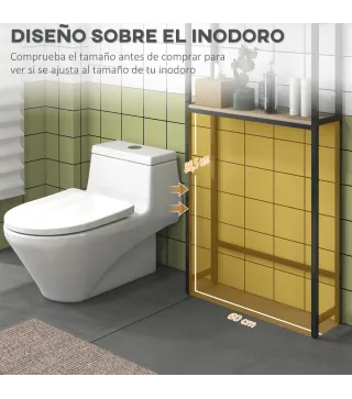 Mueble sobre Inodoro