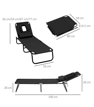 Tumbona Plegable