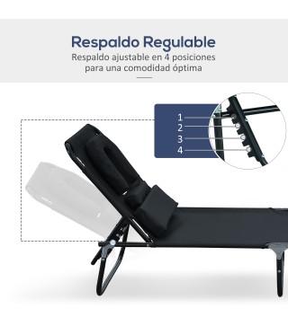 Tumbona Plegable