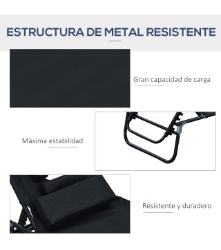 Tumbona Plegable