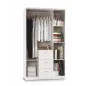 Armario Blanco 3 puertas 3 cajones Armario Blanco 3 puertas 3 cajones