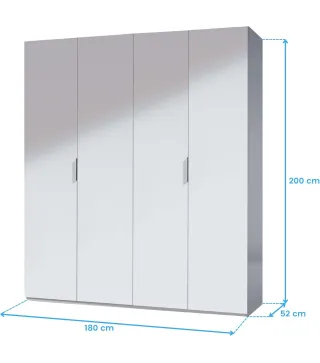 Armario 4 puertas