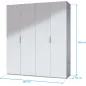 Armario 4 puertas