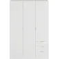 Armario LC 3 Puertas + 3 Cajones Blanco
