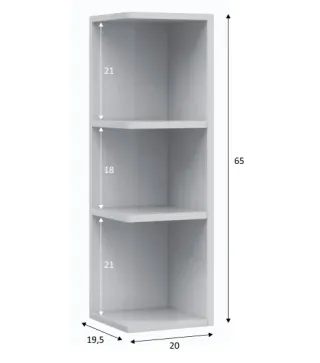 Módulo rinconero baño