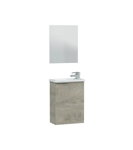 MINI Mueble  40 1p + espejo + LAVABO
