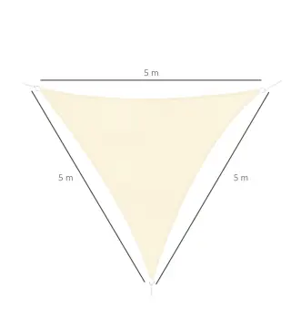Toldo Vela Triangular