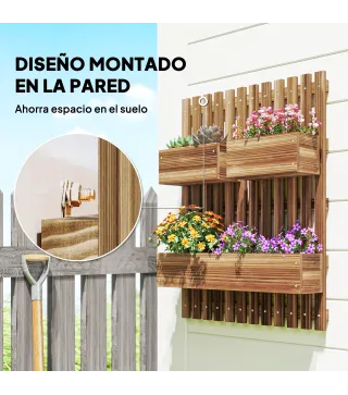 Jardinera de Pared