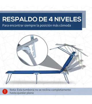 Tumbona Plegable