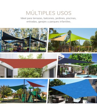Toldo Vela Triangular
