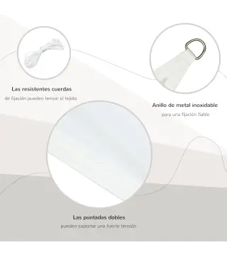 Toldo Vela Triangular