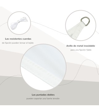 Toldo Vela Triangular