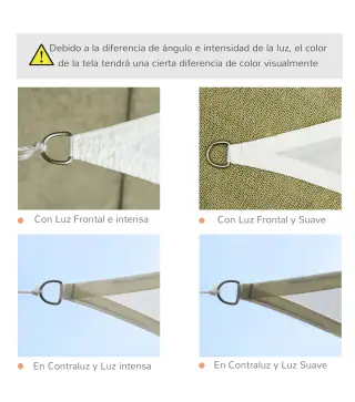 Toldo Vela Triangular