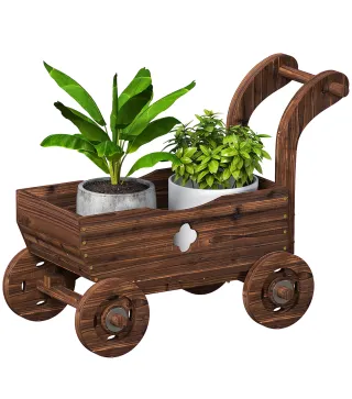 Jardinera con Ruedas