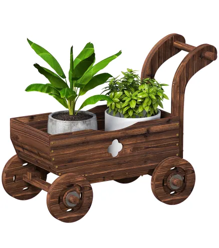 Jardinera con Ruedas