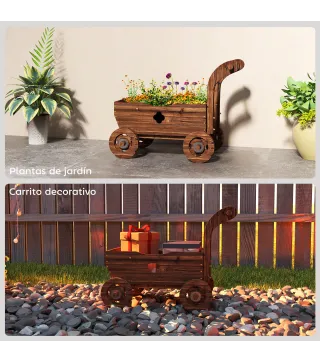 Jardinera con Ruedas