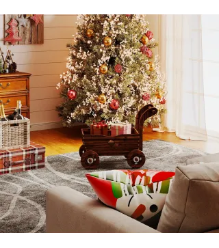 Jardinera con Ruedas