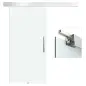 Puerta Corredera de Cristal Satinado 102,5x205 cm Puerta Corrediza con Riel Tirador y Cristal de Seguridad Translúcido Puerta Corredera de Cristal Satinado 102,5x205 cm Puerta Corrediza con Riel Tirador y Cristal de Seguridad Translúcido