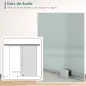 Puerta Corredera de Cristal Satinado 102,5x205 cm Puerta Corrediza con Riel Tirador y Cristal de Seguridad Translúcido Puerta Corredera de Cristal Satinado 102,5x205 cm Puerta Corrediza con Riel Tirador y Cristal de Seguridad Translúcido