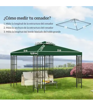 Techo Reemplazo para Carpa